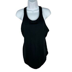 All in Motion Womens Black Racerback Tank Top Medium